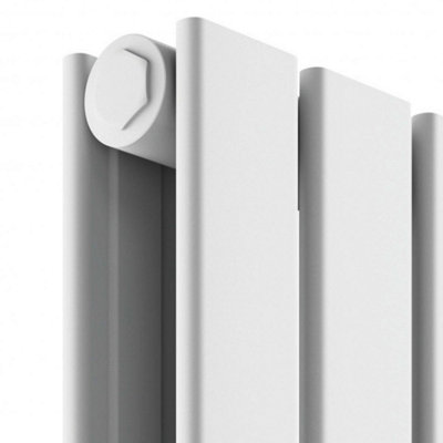 UK Home Living Avalon Bravo Designer Radiator Double 1800mm x 340mm - White