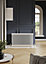 UK Home Living Avalon Column Designer Radiator 2 col 600 x 650mm 14 Sections White