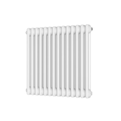 UK Home Living Avalon Column Designer Radiator 2 col 600 x 650mm 14 Sections White