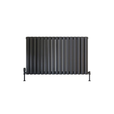 UK Home Living Avalon Designer Radiator Single 600mm x 1121mm Anthracite - 3