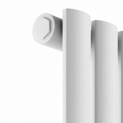 UK Home Living Avalon Designer Radiator Single 600mm x 1121mm White