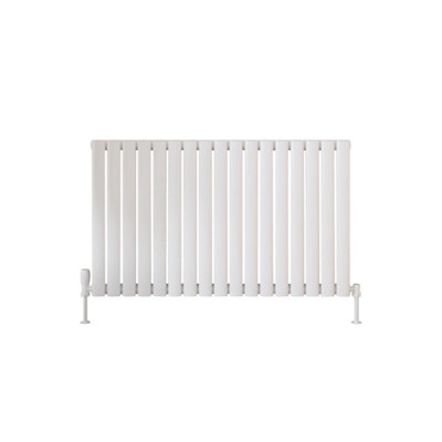UK Home Living Avalon Designer Radiator Single 600mm x 1121mm White - 3