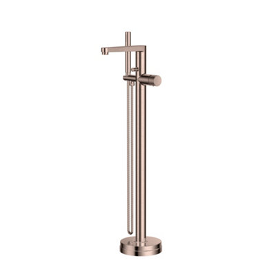 UK Home Living Avalon Koko Free Standing Bath/shower mixer Brushed Bronze