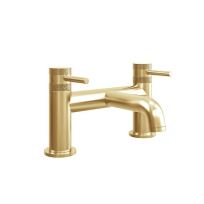 UK Home Living Avalon NEW RANGE OFFER PRICE Core Bath Filler Brushed Brass - 3