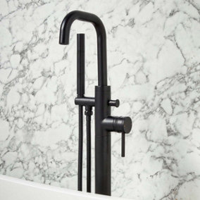 UK Home Living Avalon NEW RANGE OFFER PRICE Core Freestanding Bath Shower Mixer Black