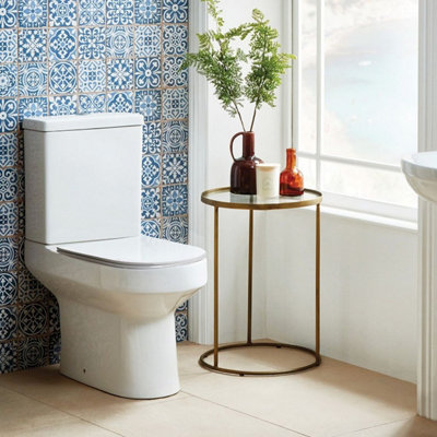 UK Home Living Avalon NEW RANGE OFFER PRICE Spa close coupled pan cistern and soft close seat Price Comparisons | Compare The Build