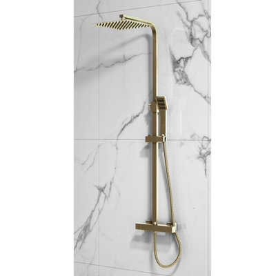 UK Home Living Avalon NEW RANGE OFFER PRICE Square Rigid Riser Shower ...