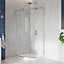 UK Home Living Avalon Next Level 8mm Single Door Quadrant Shower Enclosure 800x800mm inc. tray and waste