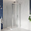 UK Home Living Avalon Next Level 8mm Sliding Shower Door for recess 1600mm with 1600x700mm tray and waste