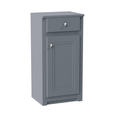 UK Home Living Avalon OFFER PRICE 400mm Classica Side Cabinet With Drawer Stone Grey Price Comparisons | Compare The Build
