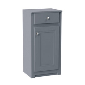 UK Home Living Avalon OFFER PRICE 400mm Classica Side Cabinet With Drawer Stone Grey
