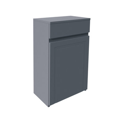 UK Home Living Avalon OFFER PRICE 500mm Classica WC Unit Stone Grey with dual flush concealed cistern Price Comparisons | Compare The Build