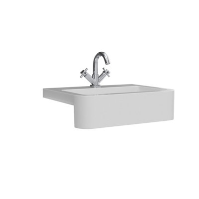 UK Home Living Avalon OFFER PRICE 660mm Classica Vanity Unit Stone Grey Grey with basin