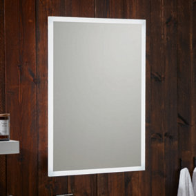 UK Home Living Avalon - PRICE REDUCED -LED Mirror Demister, BTooth, Shaver Socket, USB 500x700mm