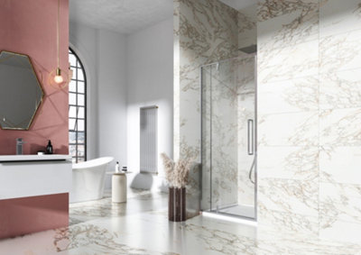 UK Homeliving Avalon New Luxury range offer price 8mm Minimal Framed Pivot Door 900mm