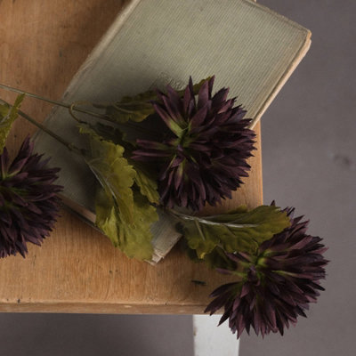 UK Homeliving Chocolate Chrysanthemum