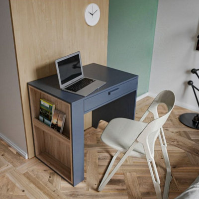 UK HomeLiving Cobalt Desk - Grey