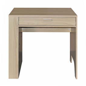 UK HomeLiving Cobalt Desk - White and Oak