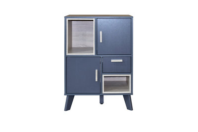 UK HomeLiving Cobalt Small Cabinet