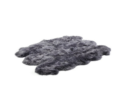 Uk Homeliving Dover 6 Piece Longwool Genuine Sheepskin Rug