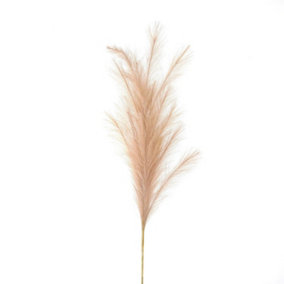 UK Homeliving Large Faux Pampas Grass Stem