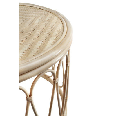 UK HomeLiving Loop Side Table Natural