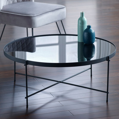 UK HomeLiving Oakland Coffee Table Black