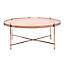UK HomeLiving Oakland Coffee Table Copper