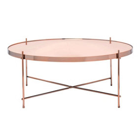 UK HomeLiving Oakland Coffee Table Copper