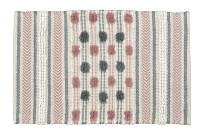 UK Homeliving Pom Pom Bath Mat Price Comparisons | Compare The Build