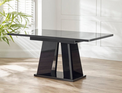 UK HomeLiving Rada 120-160cm Extending Table, 6-8 Seater, Extendable ...