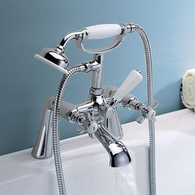 UK Homeliving Trisen Wisley Bath Shower Mixer & Kit | DIY at B&Q