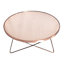 UK HomeLiving Waterlily Coffee Table - Copper