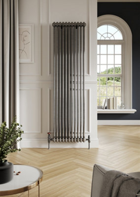 UK Living Avalon Column Designer Radiator 2 col 1800 x 504mm 11 Sections Raw Metal Price Comparisons | Compare The Build