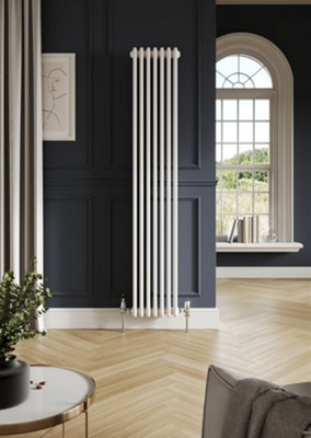 UK Living Avalon Column Designer Radiators 3 col 1800 x 335mm 7 Sections White Price Comparisons | Compare The Build