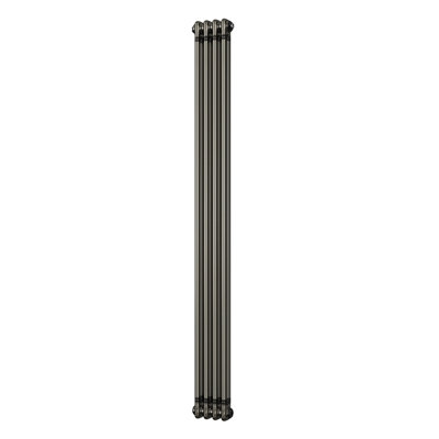 UK Radiators 1880BTU H1800mm x W196mm Raw Metal 2 Column Vertical ...