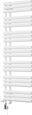 UK Radiators 2689BTU H1592mm x W500mm White Elliptical Tube ...