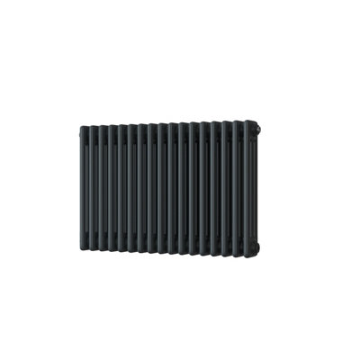 UK Radiators 2825BTU H500mm x W777mm Anthracite 3 Column Horizontal ...