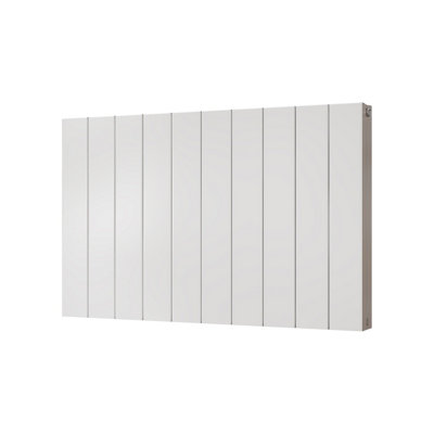 UK Radiators 3525BTU H600mm x W936mm White Flat Tube Horizontal ...