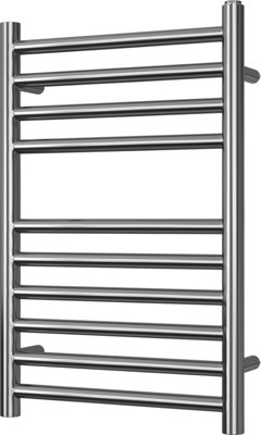 UK Radiators 375BTU H600mm x W350mm Stainless Steel Straight Ladder ...