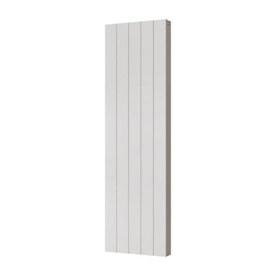 UK Radiators 4091BTU H1600mm x W466mm White Flat Tube Vertical Designer ...