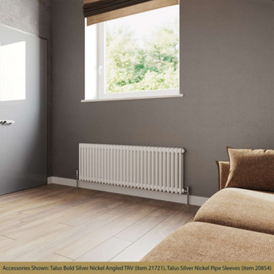 UK Radiators 4924BTU H500mm x W1355mm White 3 Column Horizontal ...