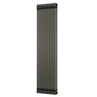 UK Radiators 5439BTU H1800mm x W465mm Raw Metal 3 Column Vertical ...