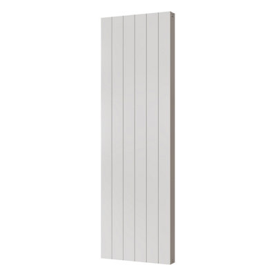 UK Radiators 5558BTU H1800mm x W560mm White Flat Tube Vertical Designer ...
