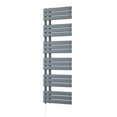 UK Radiators 700W H1564mm x W500mm Anthracite Flat Tube Standard ...