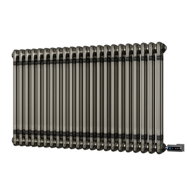 UK Radiators 900W H600mm x W988mm Raw Metal Electric 2 Column ...