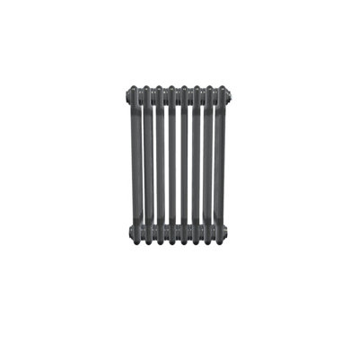 UK Radiators Bircham Quad Column Horizontal Traditional Cast-Iron Style ...