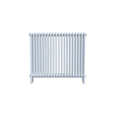UK Radiators Bircham Triple Column Horizontal Traditional Cast-Iron ...