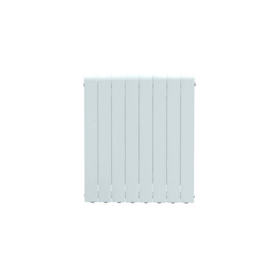 UK Radiators Formby White Vertical Aluminium Designer Radiator BTU3876 ...