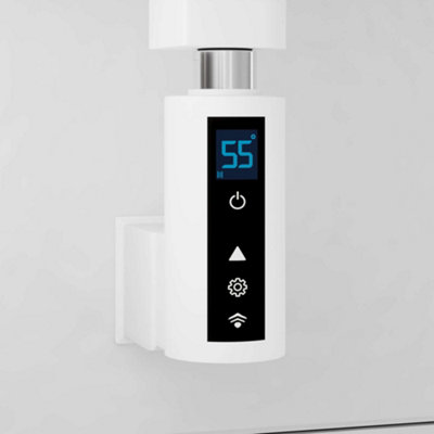 UK Radiators INOW+ Heating Element Thermostatic WIFI White - 200W